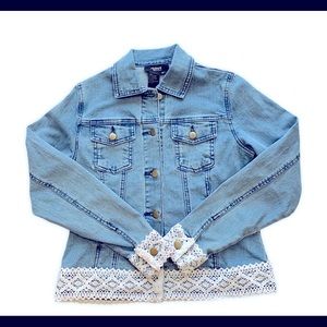 Twiggy London Jean Jacket Sz XS